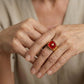 RubyRogue Statement Ring