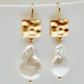 Retro Freshwater Pearl Earrings