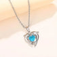 Dolphin Love Silver Necklace