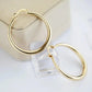 Bold Gold Hoop Earrings