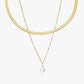Lustre Line Pearl Choker Set