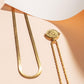 Golden Radiance Necklace Layered Set