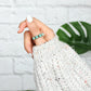 Turquoise Band Silver Ring