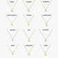 Zodiac Harmony Charm Necklace